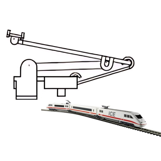 PIKO ET57094A-04 , Pantograf  skala H0